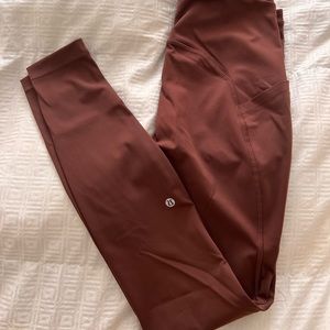 Brown lulu lemon leggings. I’ve only worn these maybe 3 times.